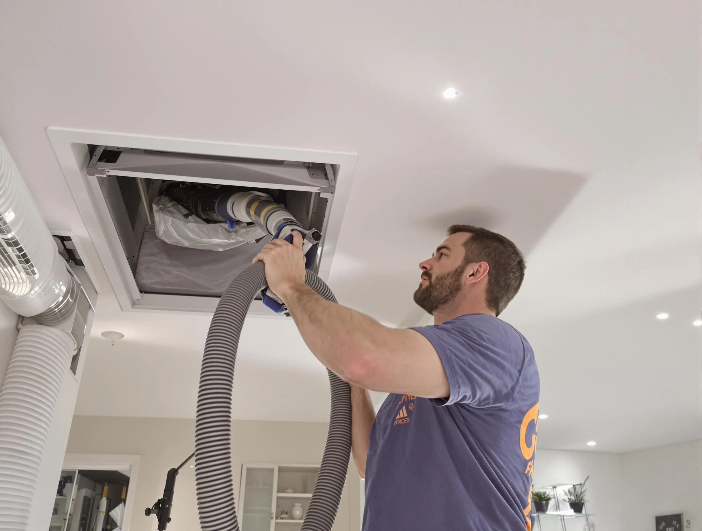 Precision indoor duct cleaning by Bellevue Air Duct Cleaning in Bellevue