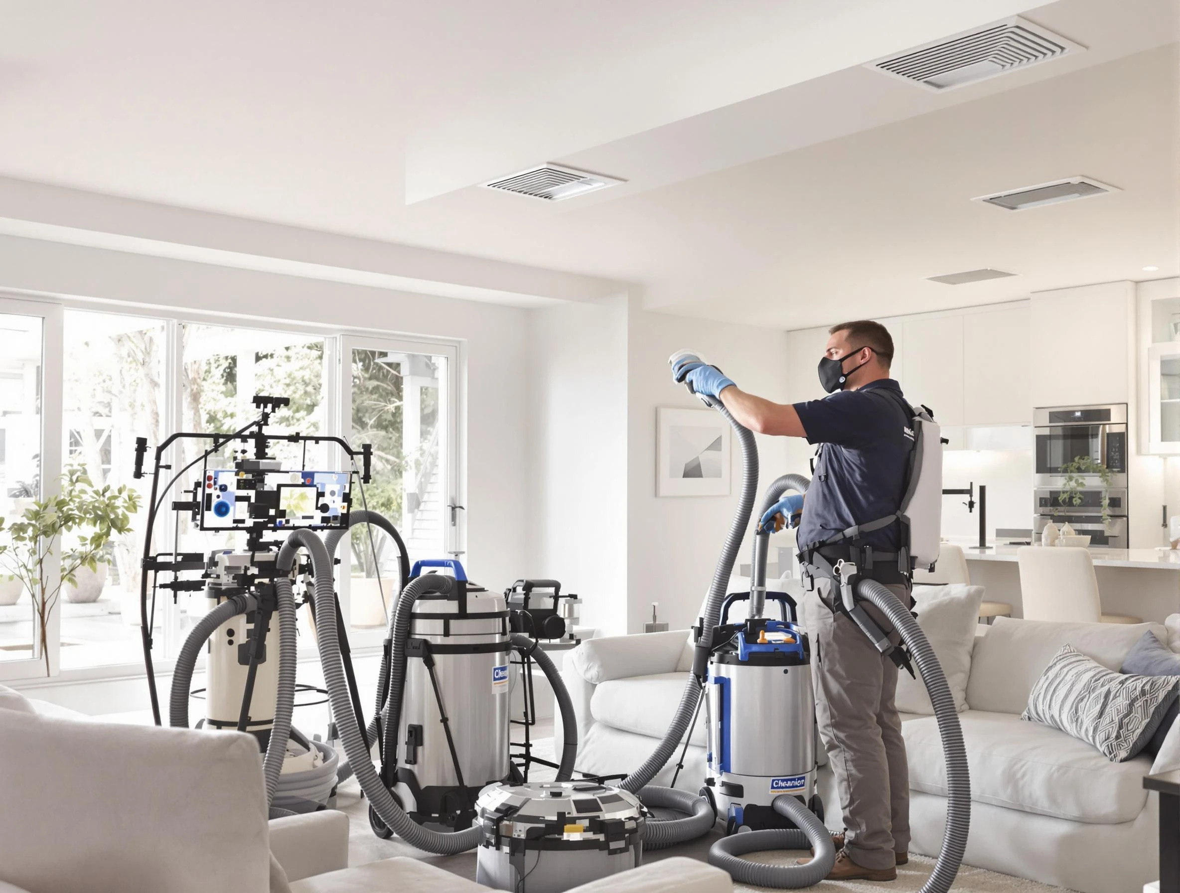 Professional AC duct cleaning by Bellevue Air Duct Cleaning in Bellevue