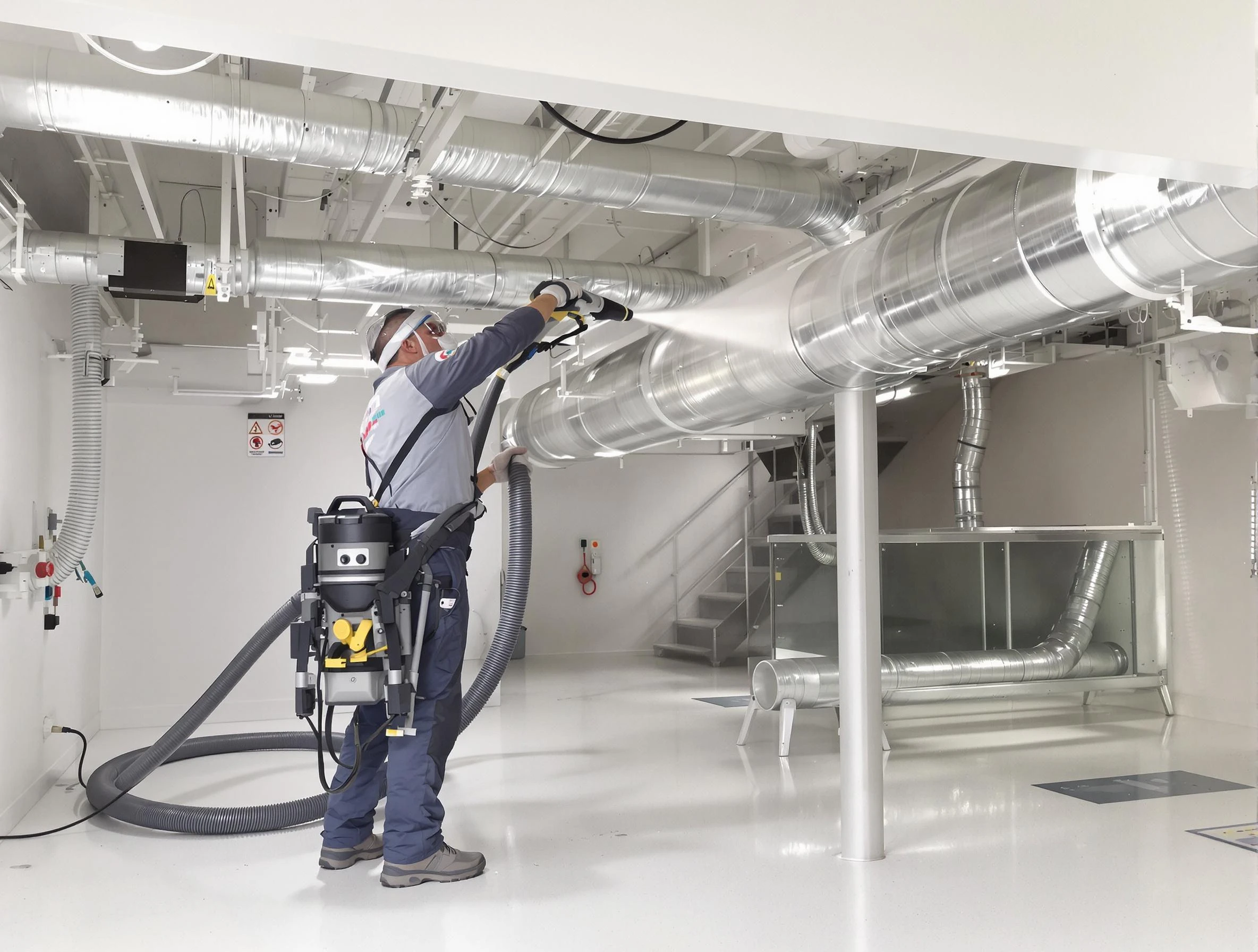 Professional central duct cleaning by Bellevue Air Duct Cleaning in Bellevue
