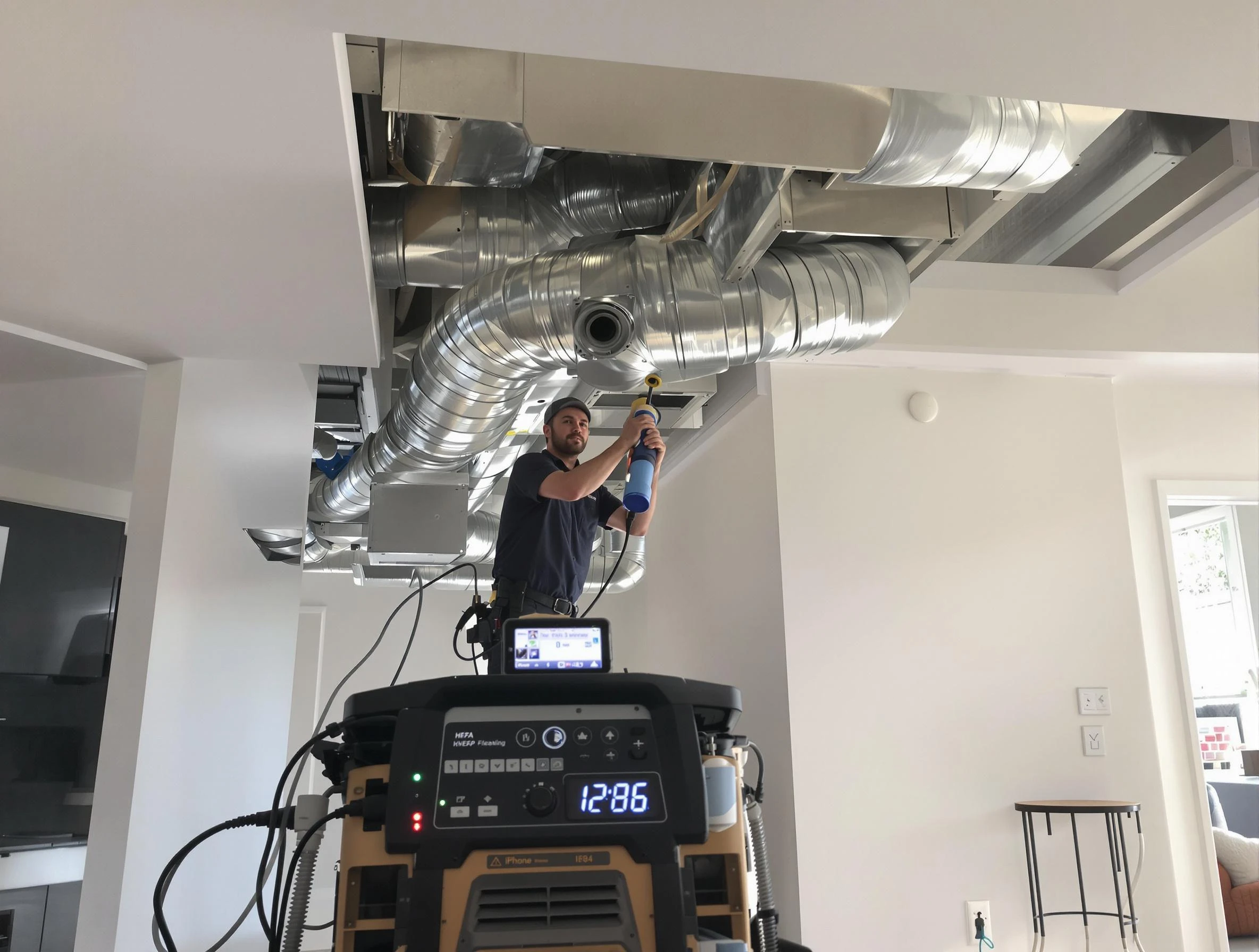 Advanced pure air duct cleaning by Bellevue Air Duct Cleaning in Bellevue